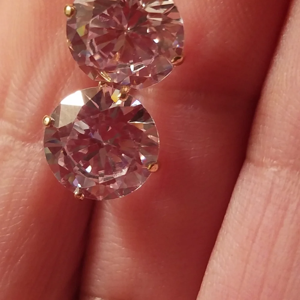 14k CZ stud - Picture 5 of 6